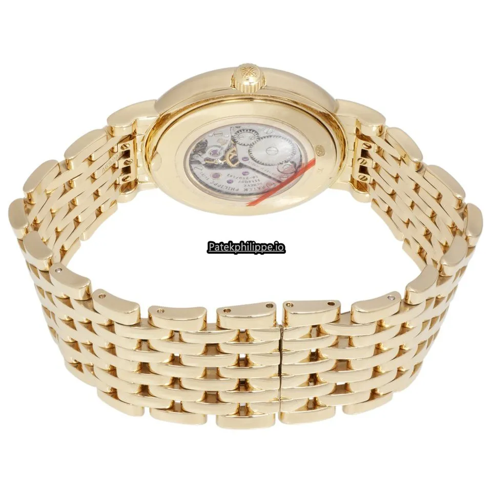 Alternative view of Patek Philippe Calatrava 4958-1j 31MM Yellow Gold Case Automatic