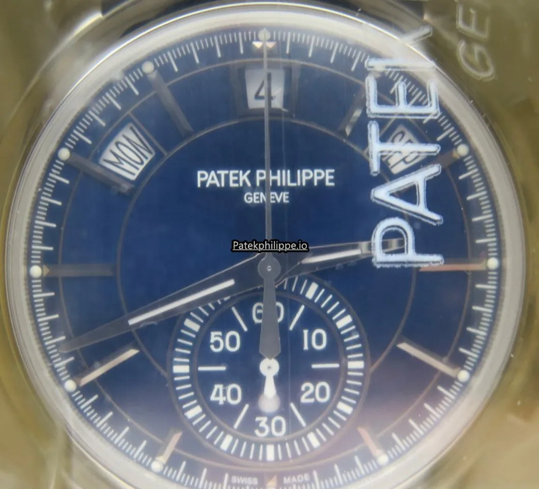 Alternative view of Patek Philippe Annual Calendar 5905p-001 42MM Platinum Case Automatic