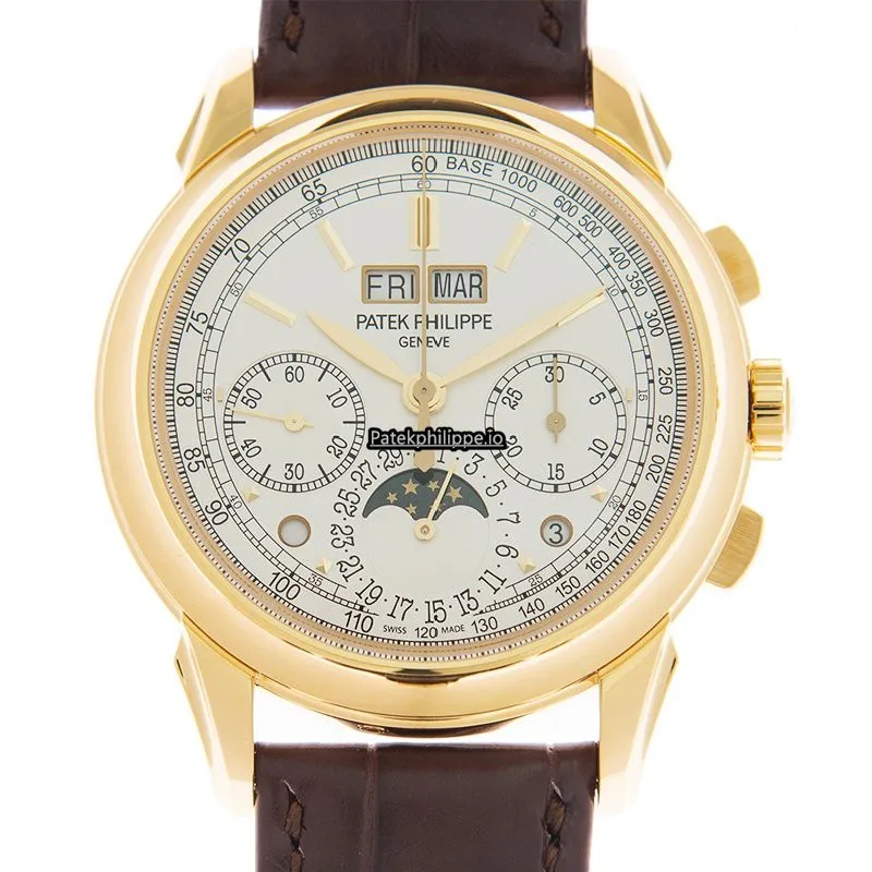 Patek Philippe Perpetual Calendar 5270j-001 41MM Yellow Gold Case Manual Winding