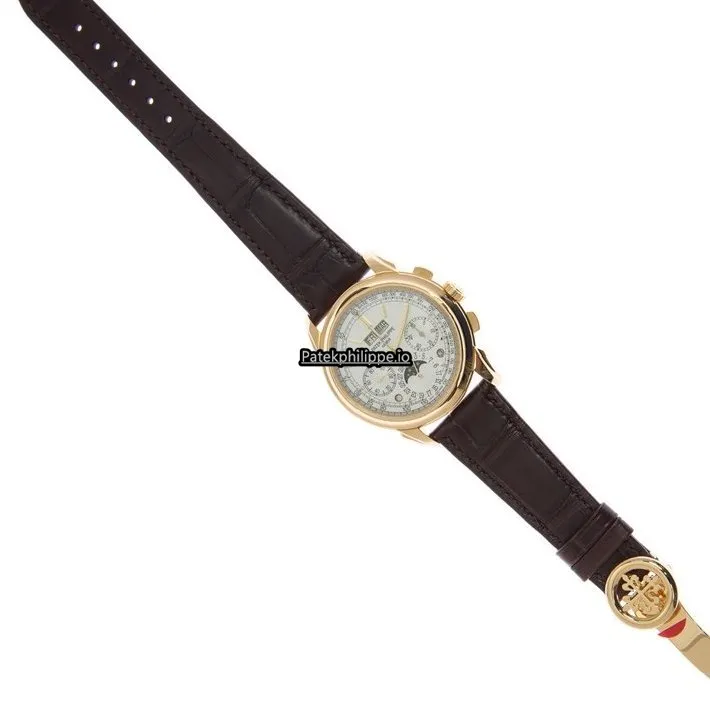 Alternative view of Patek Philippe Perpetual Calendar 5270j-001 41MM Yellow Gold Case Manual Winding