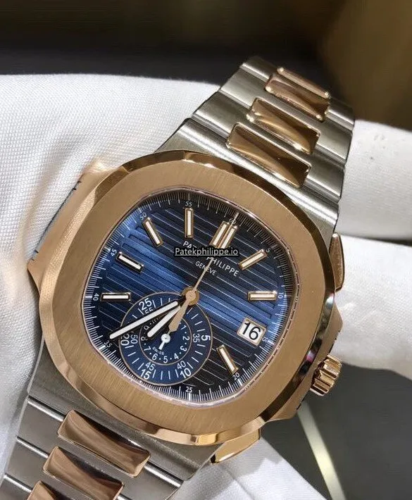 Patek Philippe Nautilus 5980/1ar-001 40.5x38.5MM Gold/steel Case Automatic