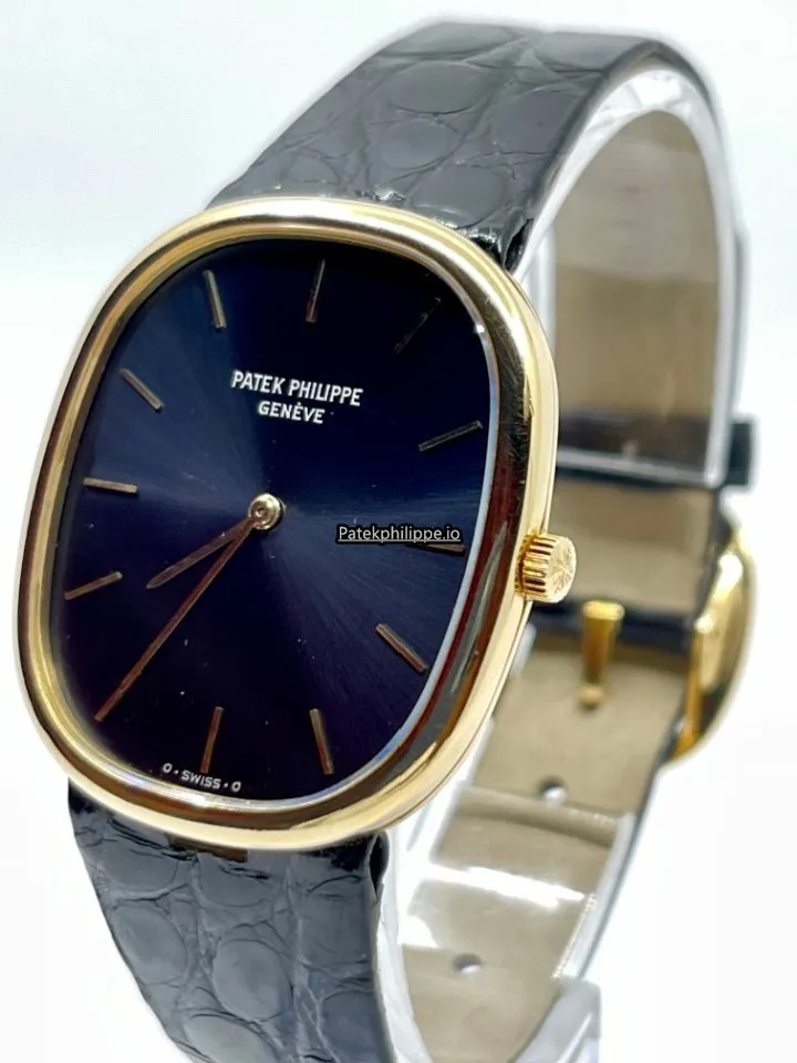 Patek Philippe Golden Ellipse 3838 Yellow Gold Case Quartz