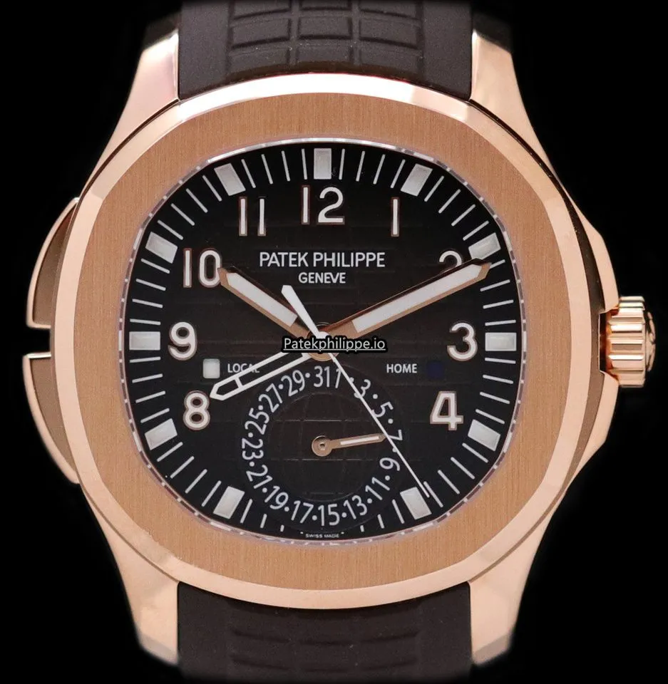 Patek Philippe Aquanaut 5164r-001 40.8MM Rose Gold Case Automatic