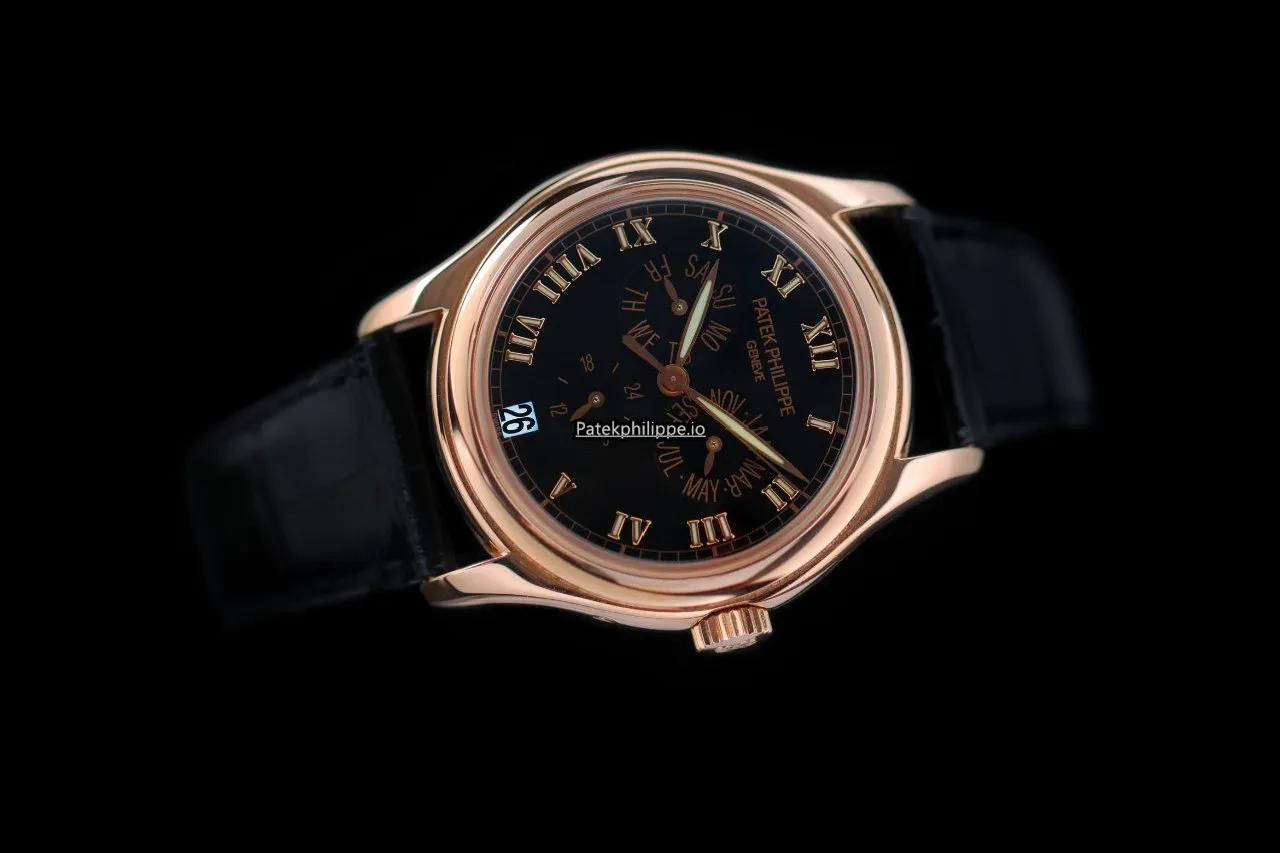 Alternative view of Patek Philippe Annual Calendar 5035r-023 37MM Rose Gold Case Automatic