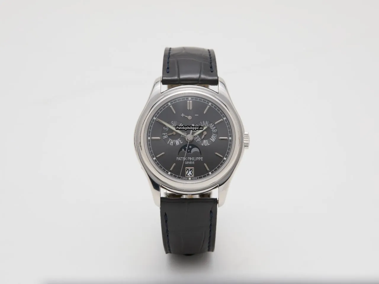 Alternative view of Patek Philippe Annual Calendar 5146p-001 39MM Platinum Case Automatic