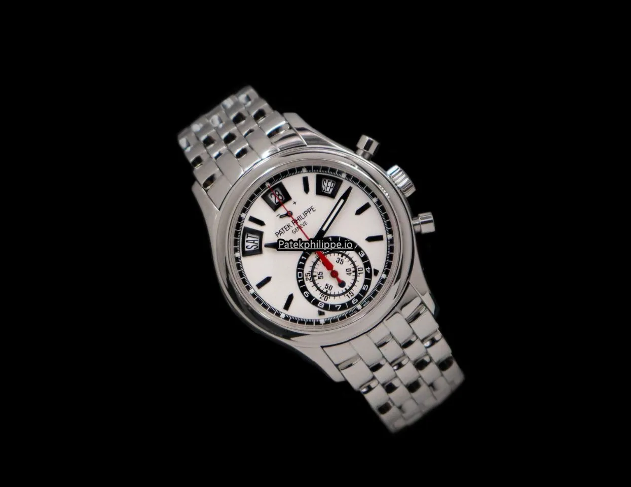 Alternative view of Patek Philippe Annual Calendar 5960/1a-001 40.5MM Steel Case Automatic