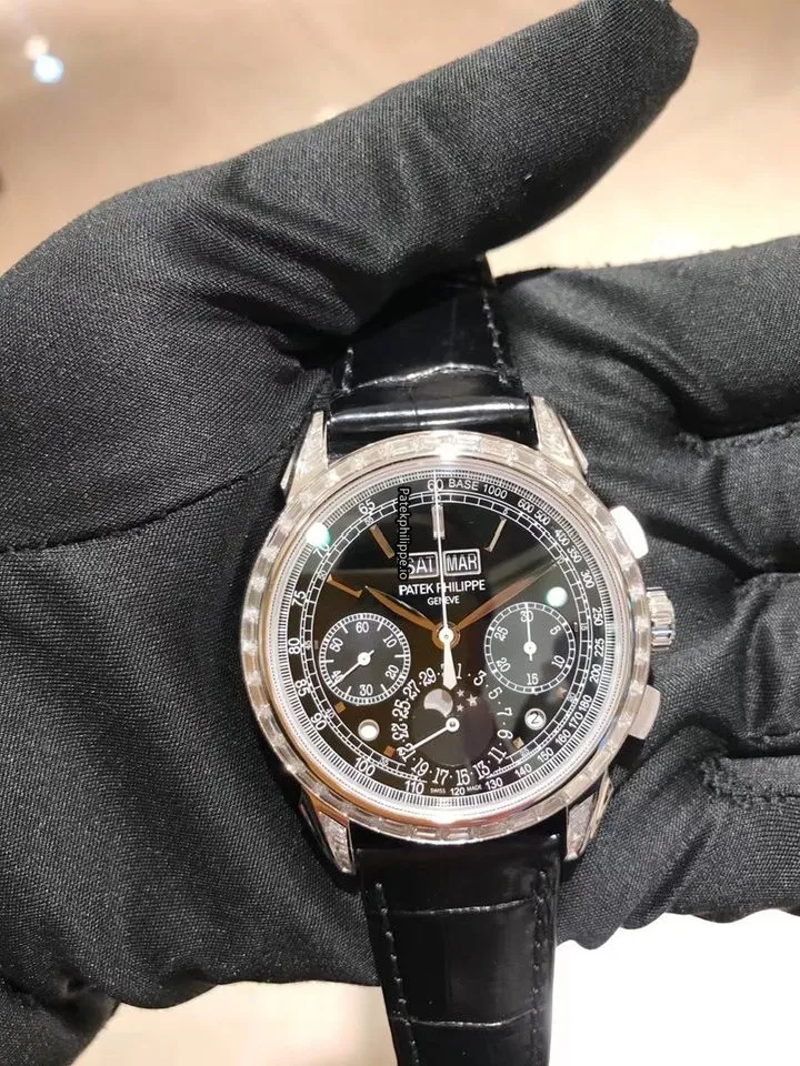 Alternative view of Patek Philippe 5271p-001 41MM Platinum Case Manual Winding