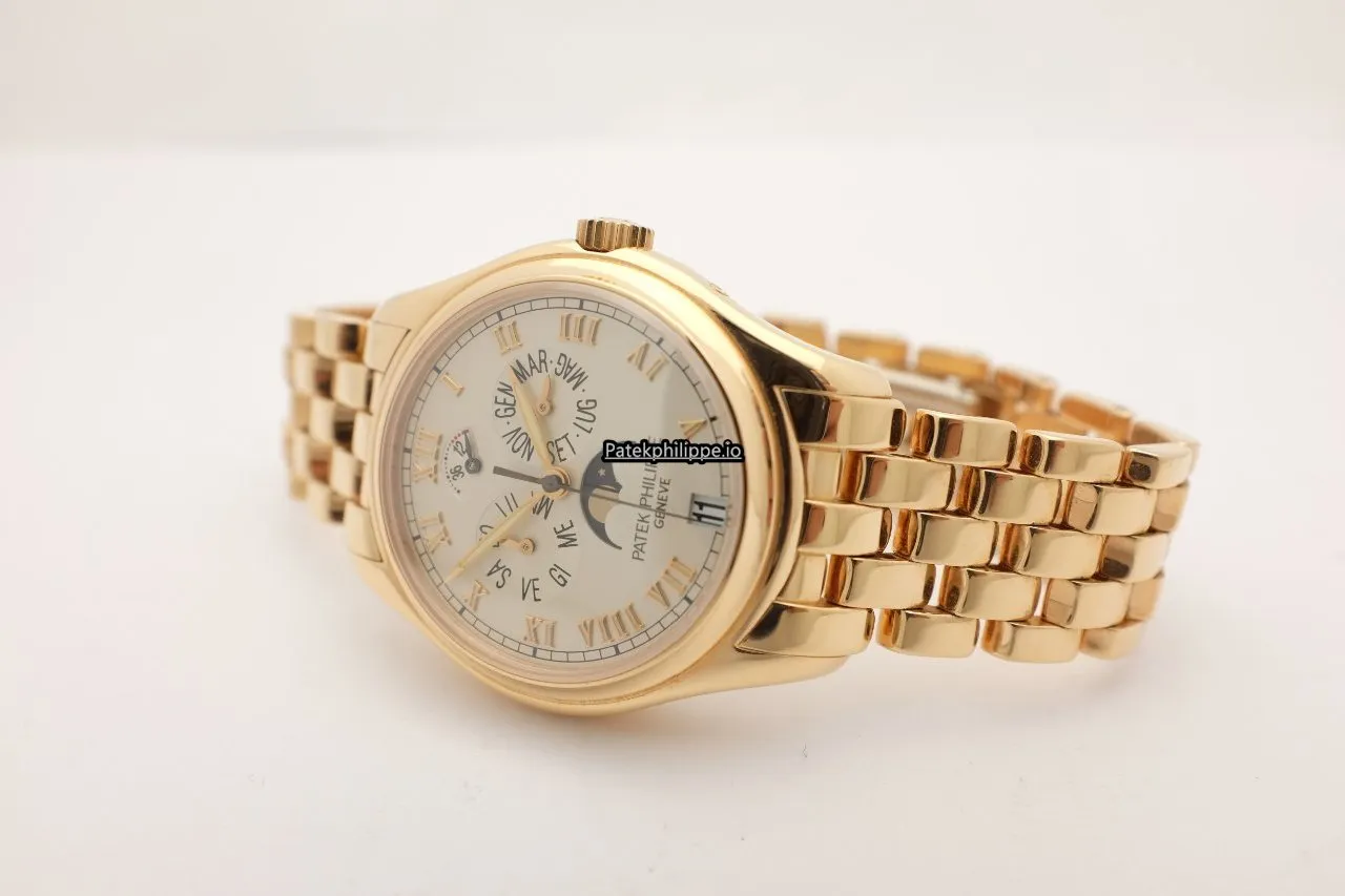 Alternative view of Patek Philippe Annual Calendar 5036/1r 37MM Yellow Gold Case Automatic