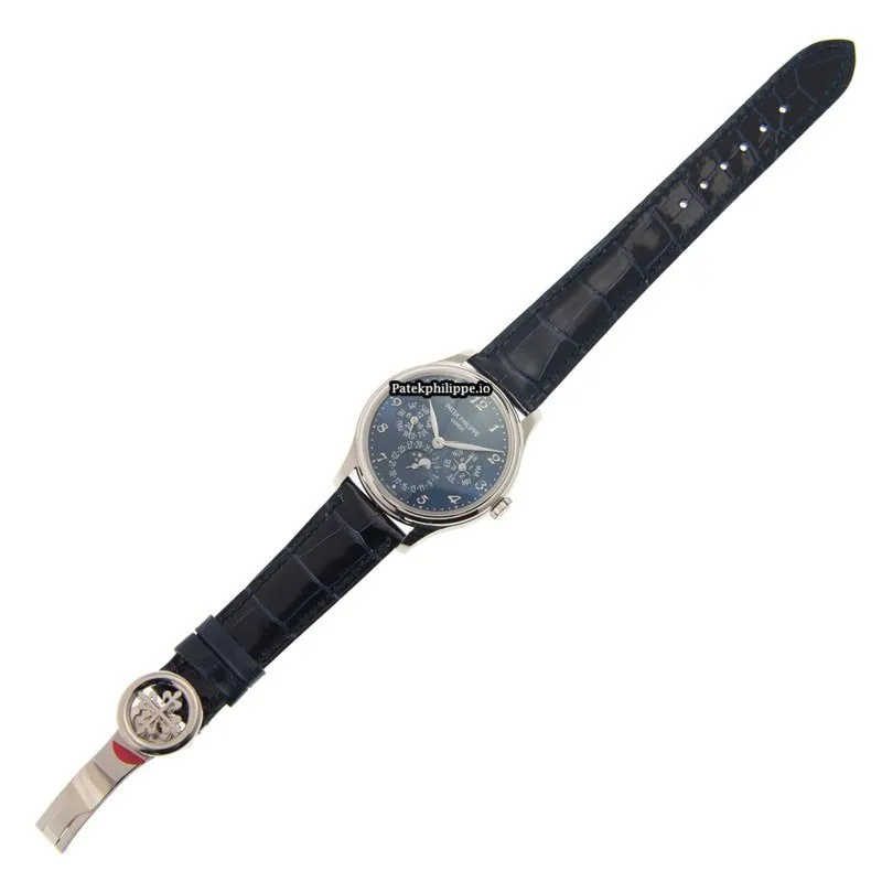 Alternative view of Patek Philippe Perpetual Calendar 5327g-001 39MM White Gold Case Automatic