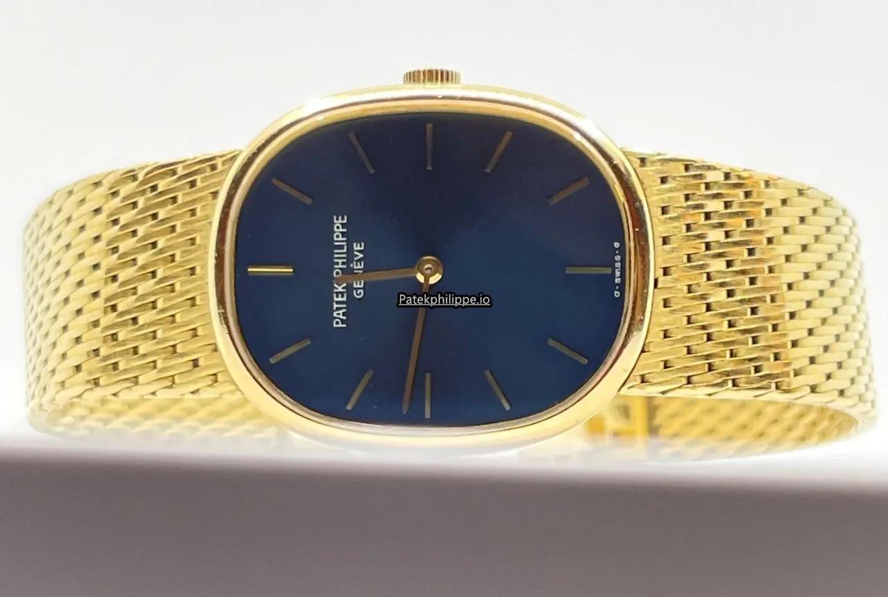 Alternative view of Patek Philippe Golden Ellipse 3748 32x27MM Yellow Gold Case Manual Winding
