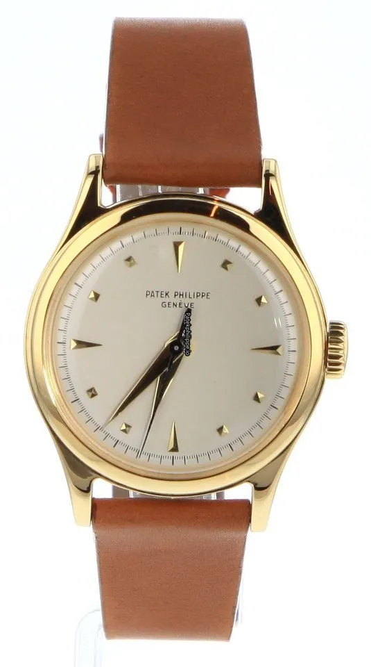 Alternative view of Patek Philippe Calatrava 2508 35MM Yellow Gold Case Manual Winding