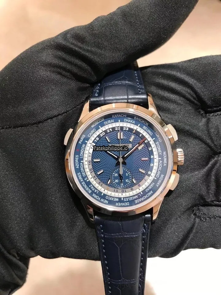 Patek Philippe Complications Chronograph 5930g-001 39.5MM White Gold Case Automatic Movement