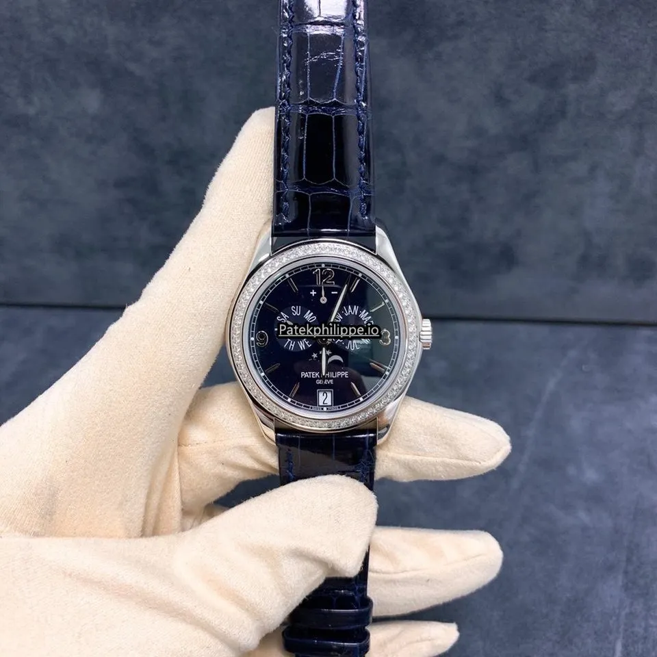 Alternative view of Patek Philippe Annual Calendar 5147g-001 39MM White Gold Case Automatic