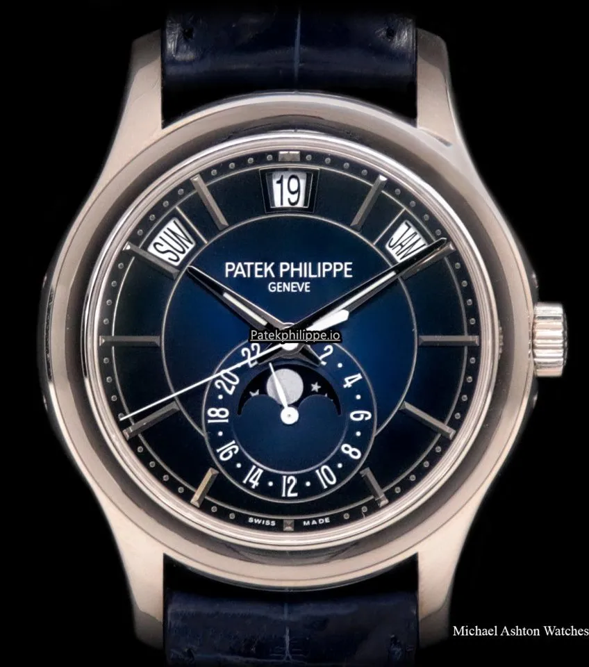 Patek Philippe Annual Calendar 5205g-013 40MM White Gold Case Automatic