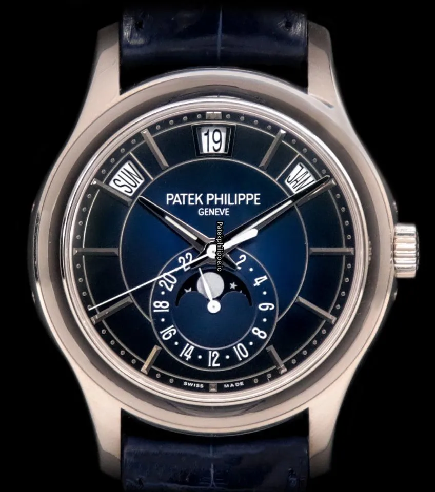 Alternative view of Patek Philippe Annual Calendar 5205g-013 40MM White Gold Case Automatic