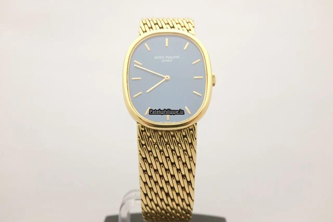 Patek Philippe Golden Ellipse Aug-48 32x27MM Yellow Gold Case Manual Winding