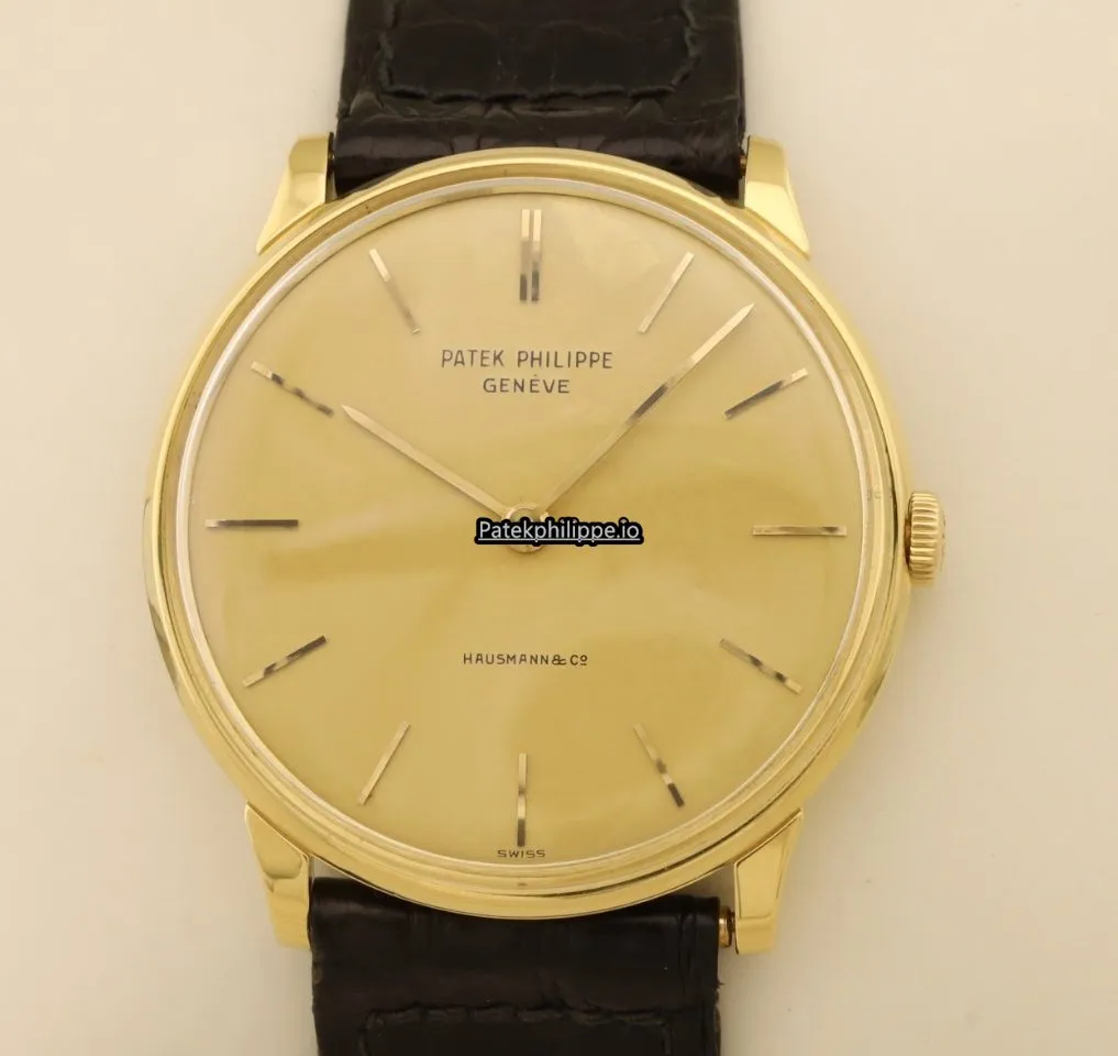 Patek Philippe Calatrava Jan-73 33MM Yellow Gold Case Manual Winding