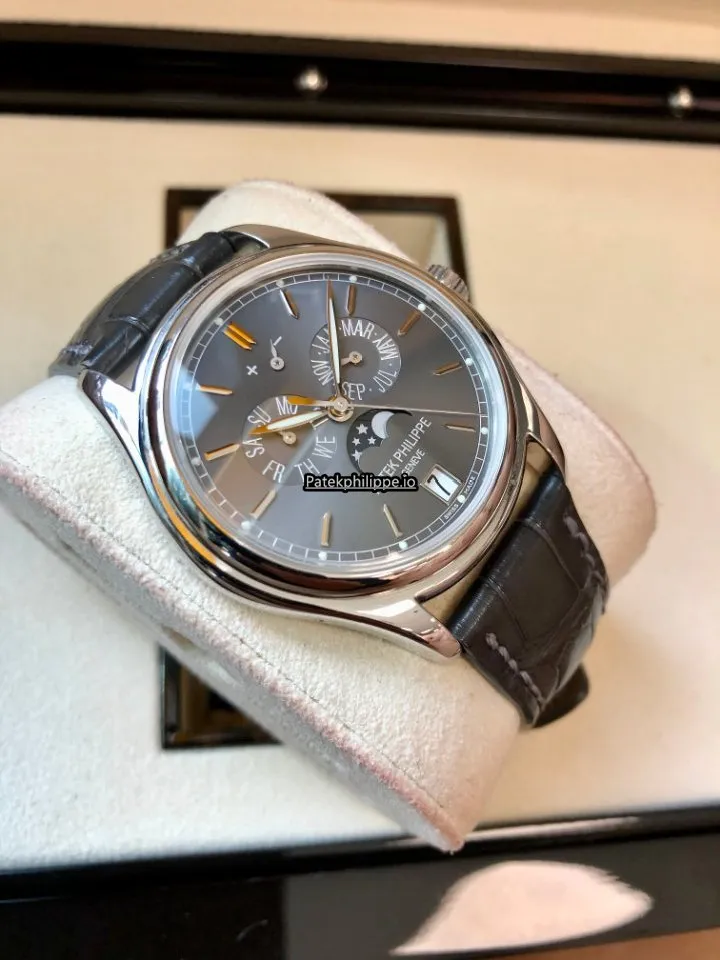Alternative view of Patek Philippe Annual Calendar 5146p-001 39MM Platinum Case Automatic