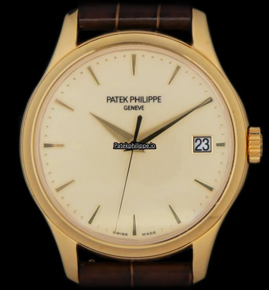 Patek Philippe Calatrava 5227j-001 39MM Yellow Gold Case Automatic