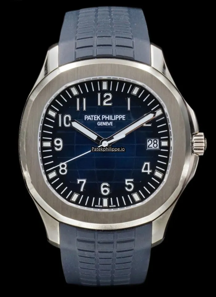 Alternative view of Patek Philippe Aquanaut 5168g-001 42.2MM White Gold Case Automatic