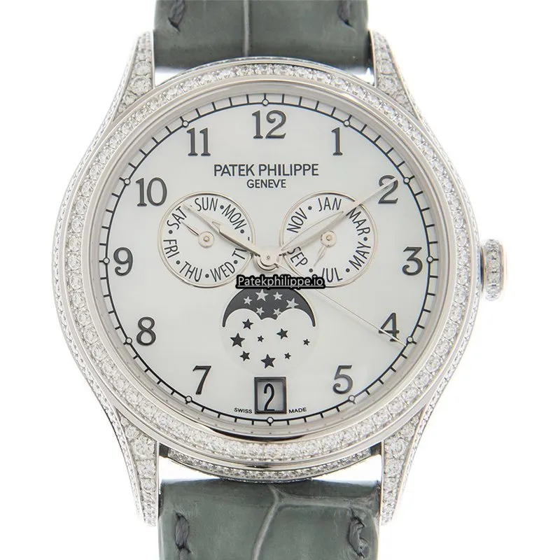Patek Philippe Annual Calendar 4948g-010 38MM White Gold Case Automatic