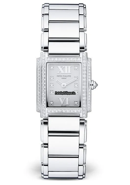 Patek Philippe Twenty-4 4908/200g-011 22x26MM White Gold Case Quartz