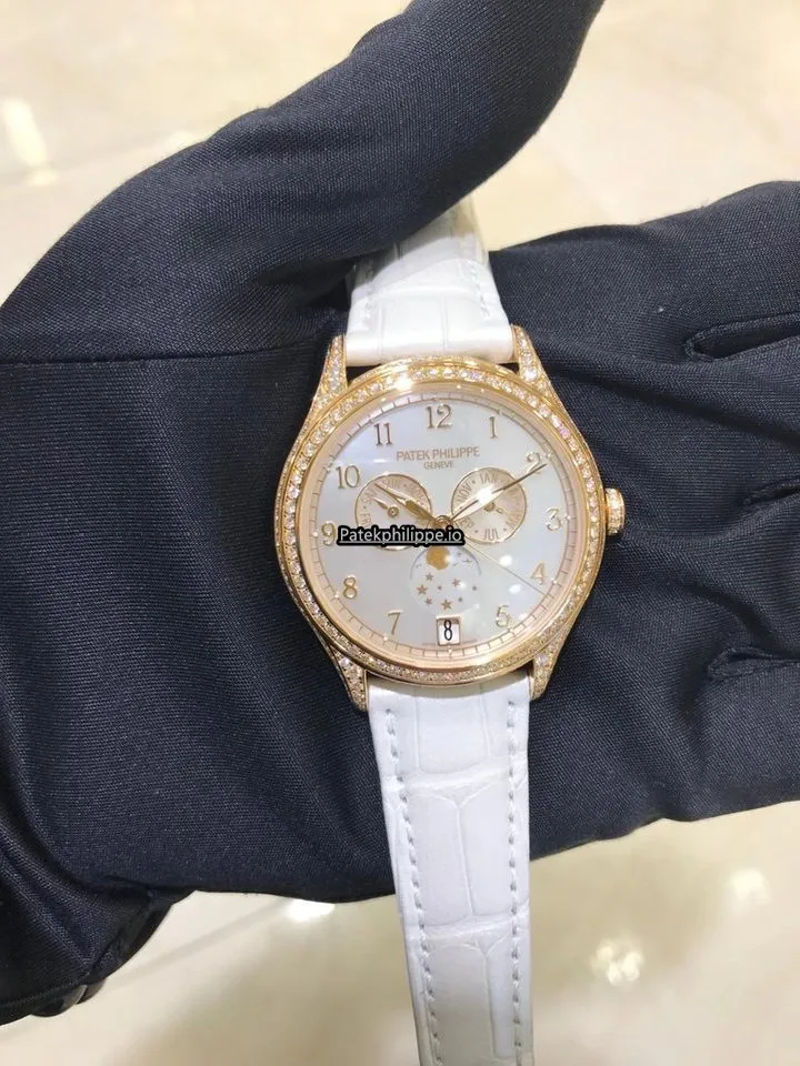 Alternative view of Patek Philippe Annual Calendar 4948r-001 38MM Rose Gold Case Automatic