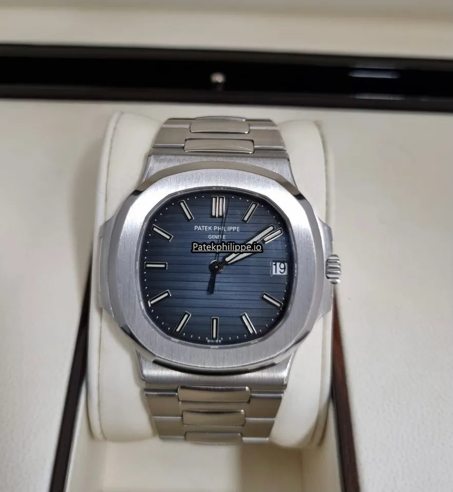 Alternative view of Patek Philippe Nautilus 5711/1a-010 40x38MM Steel Case Automatic