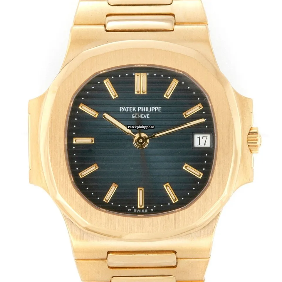 Patek Philippe Nautilus 3800/001 37MM Yellow Gold Case Automatic