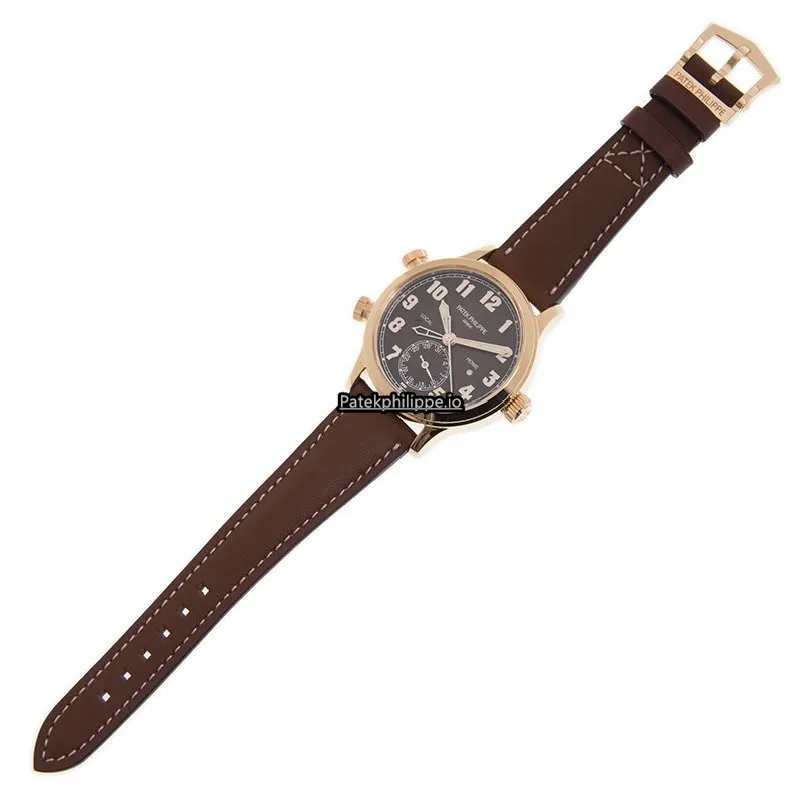Alternative view of Patek Philippe Travel Time 7234r-001 37.5MM Rose Gold Case Automatic