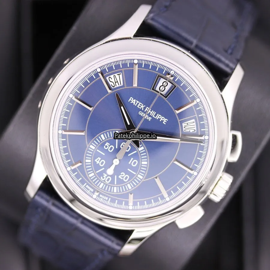 Alternative view of Patek Philippe Annual Calendar 5905p-001 42MM Platinum Case Automatic