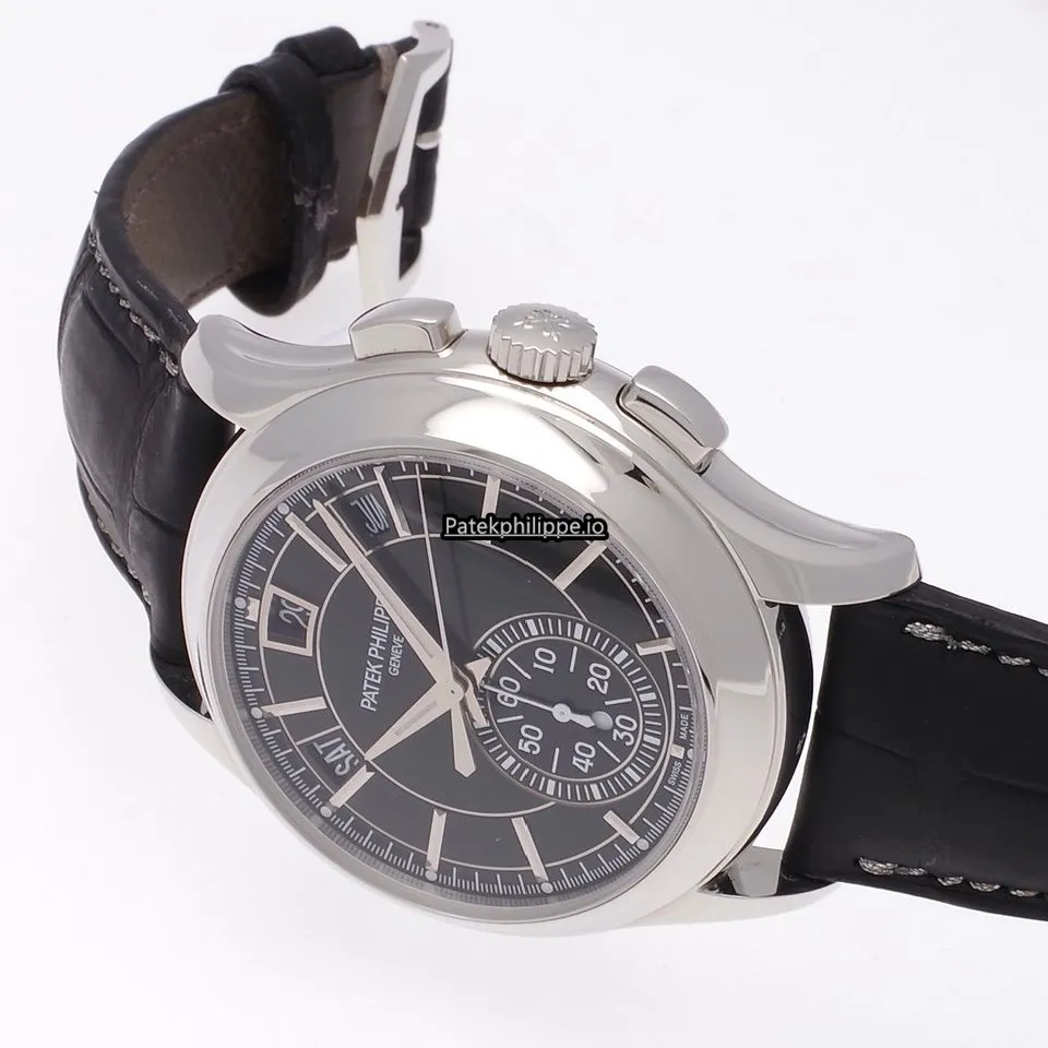 Alternative view of Patek Philippe Annual Calendar 5905p-010 42MM Platinum Case Automatic