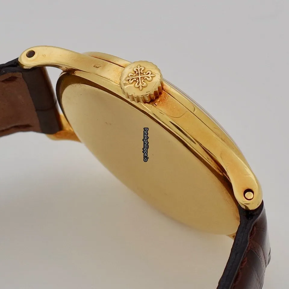 Alternative view of Patek Philippe Calatrava 570j 35MM Yellow Gold Case Manual Winding
