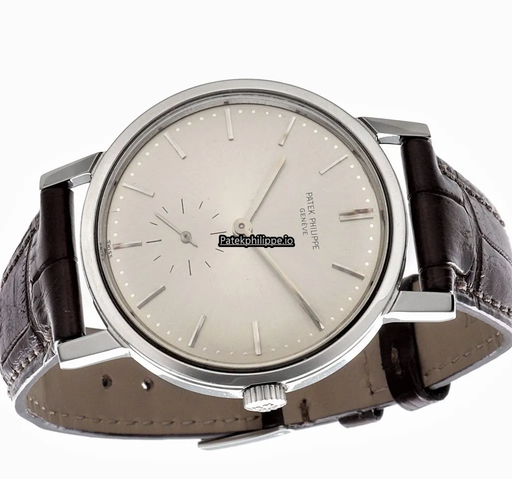 Alternative view of Patek Philippe Calatrava 3466a 35MM Steel Case Automatic