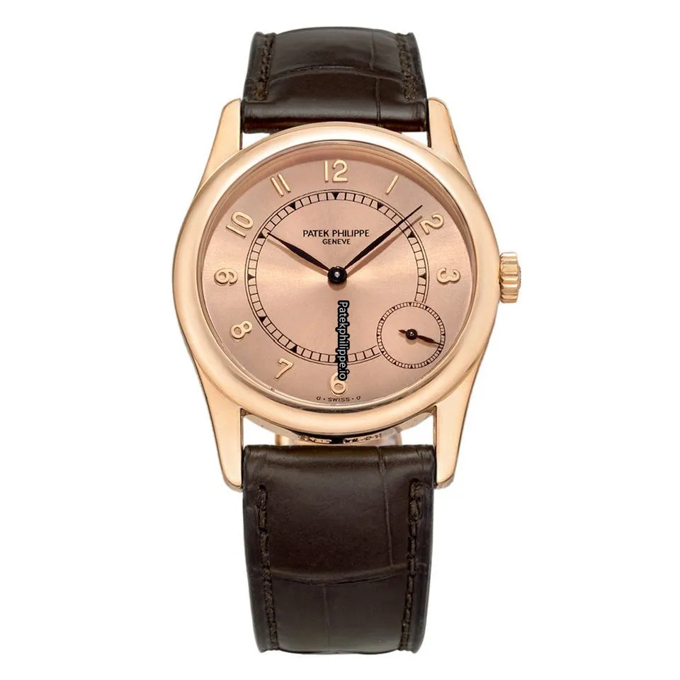 Patek Philippe Calatrava 5000r-001 Rose Gold Case Automatic
