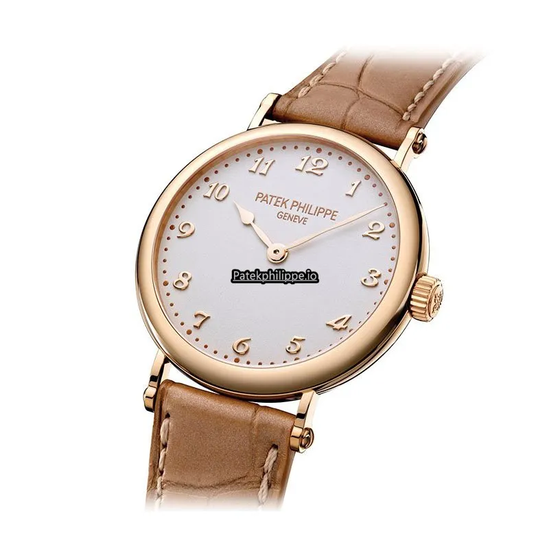 Alternative view of Patek Philippe Calatrava 7200r-001 Rose Gold Case Automatic