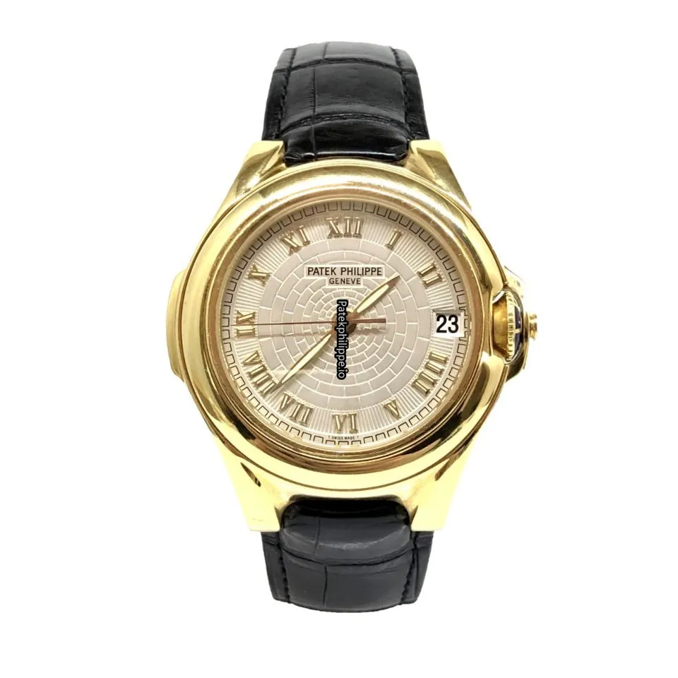 Patek Philippe Calatrava 5090j Yellow Gold Case Automatic