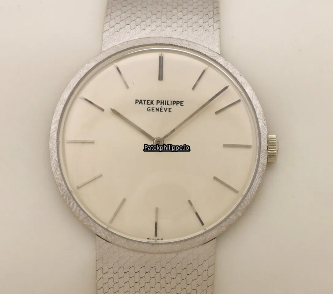 Patek Philippe Calatrava May-68 33MM White Gold Case Manual Winding