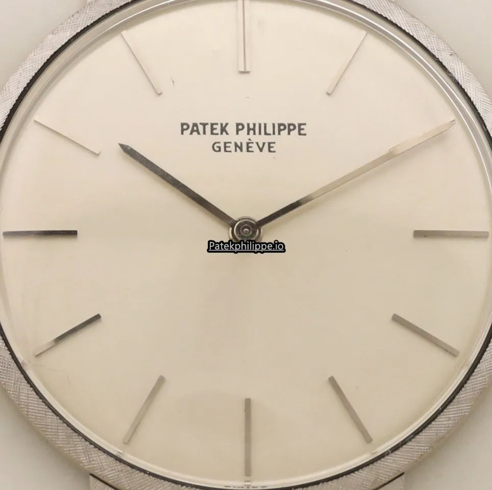 Alternative view of Patek Philippe Calatrava May-68 33MM White Gold Case Manual Winding