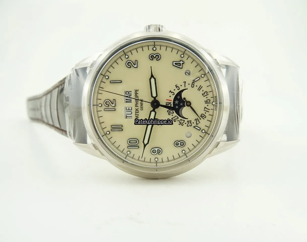 Alternative view of Patek Philippe Perpetual Calendar 5320g-001 40MM White Gold Case Automatic