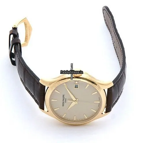 Patek Philippe Calatrava 5227j-001 Yellow Gold Case Automatic