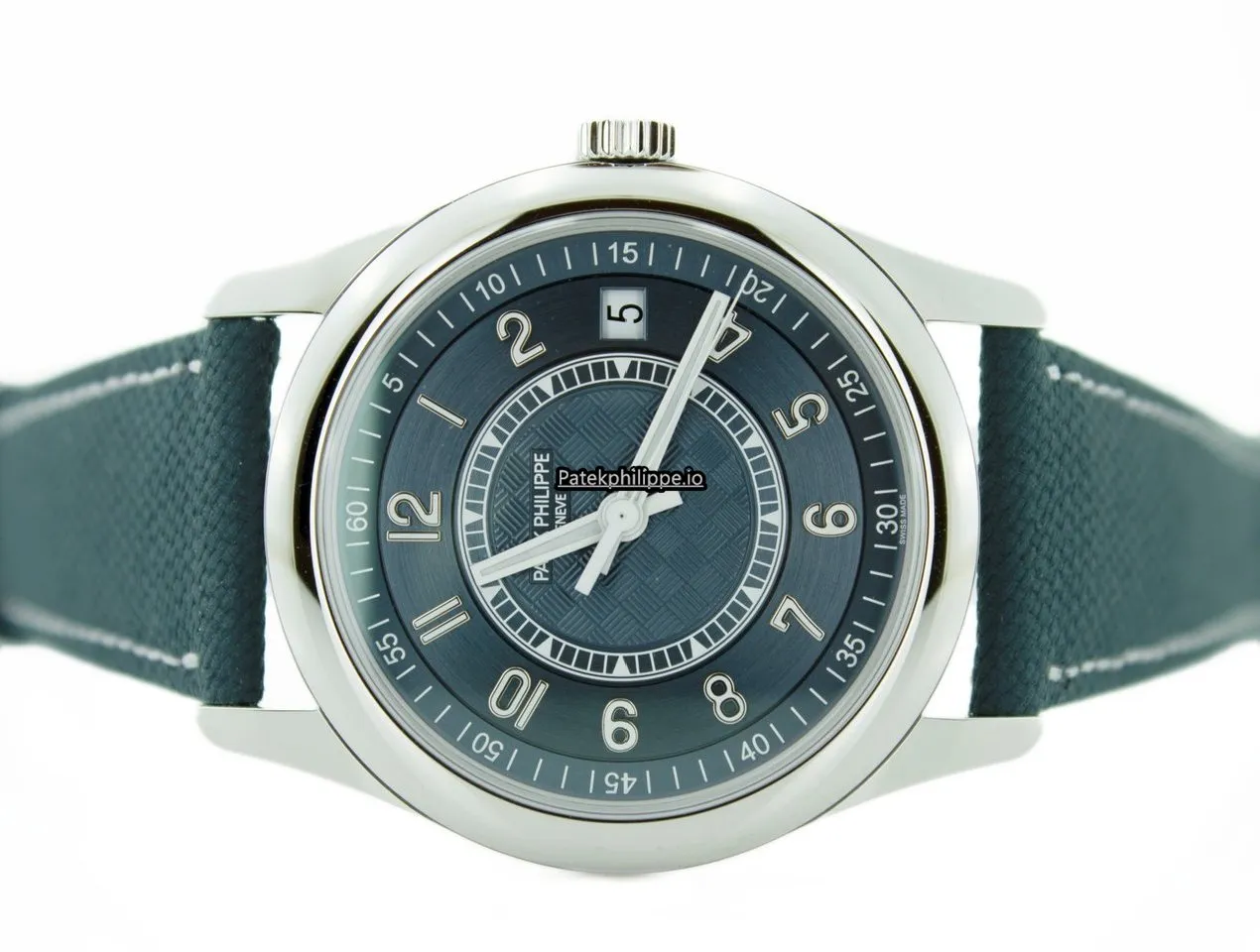 Alternative view of Patek Philippe Calatrava 6007a-001 40MM Steel Case Automatic
