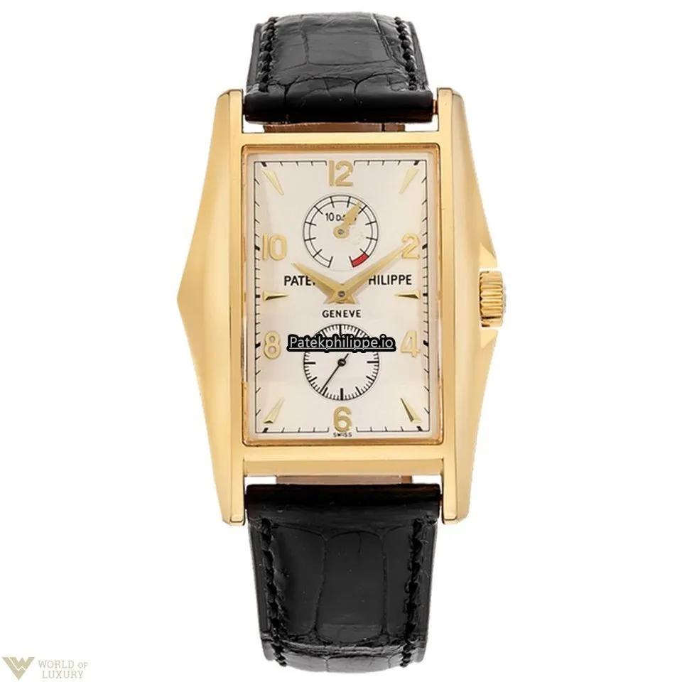 Patek Philippe Gondolo 5100j-001 34x46MM Yellow Gold Case Manual Winding