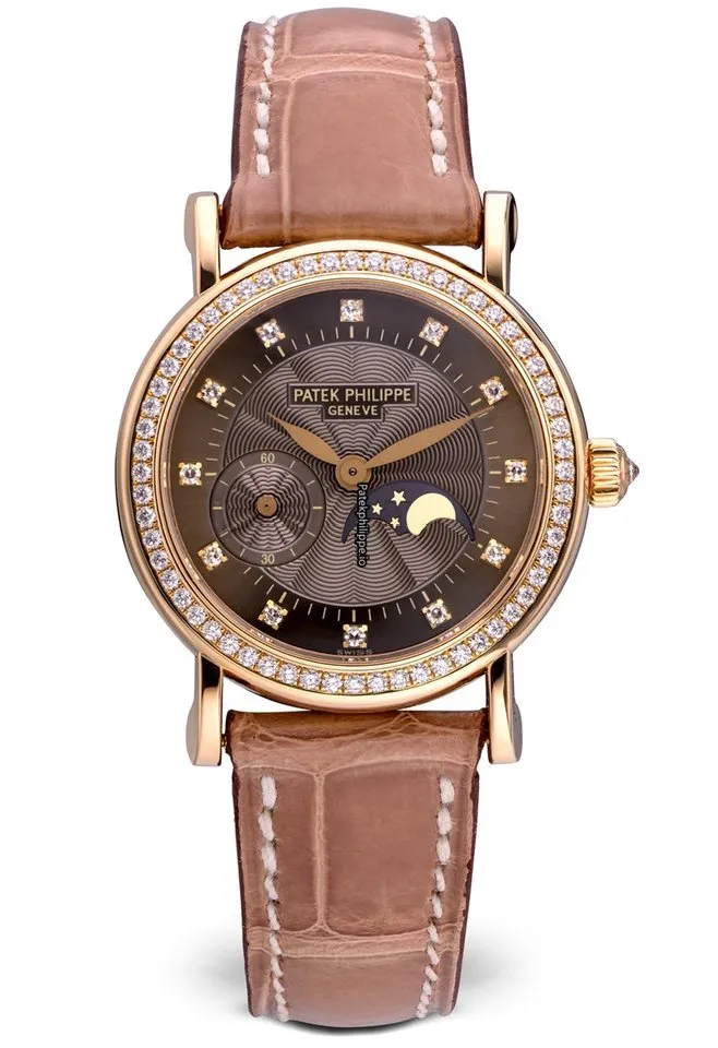 Patek Philippe Calatrava 4858j Yellow Gold Case Manual Winding