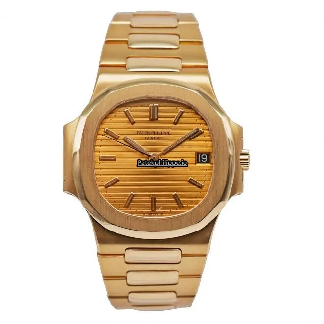 Patek Philippe Nautilus Jan-00 36MM Yellow Gold Case Automatic