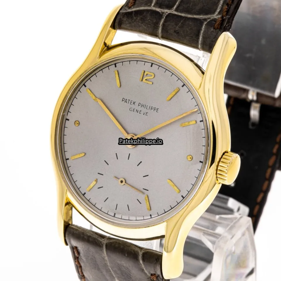 Alternative view of Patek Philippe Calatrava 2406 34MM Yellow Gold Case Manual Winding