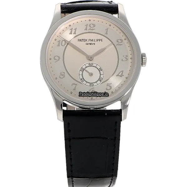Patek Philippe Calatrava 5196p-001 37MM Platinum Case Manual Winding