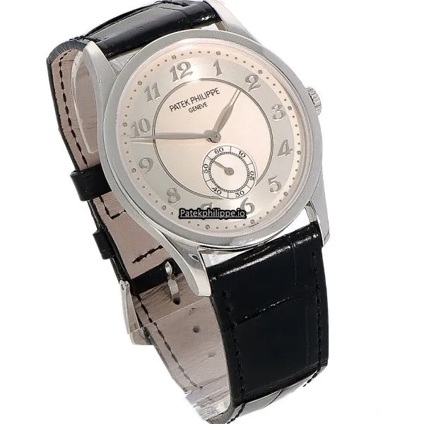 Alternative view of Patek Philippe Calatrava 5196p-001 37MM Platinum Case Manual Winding