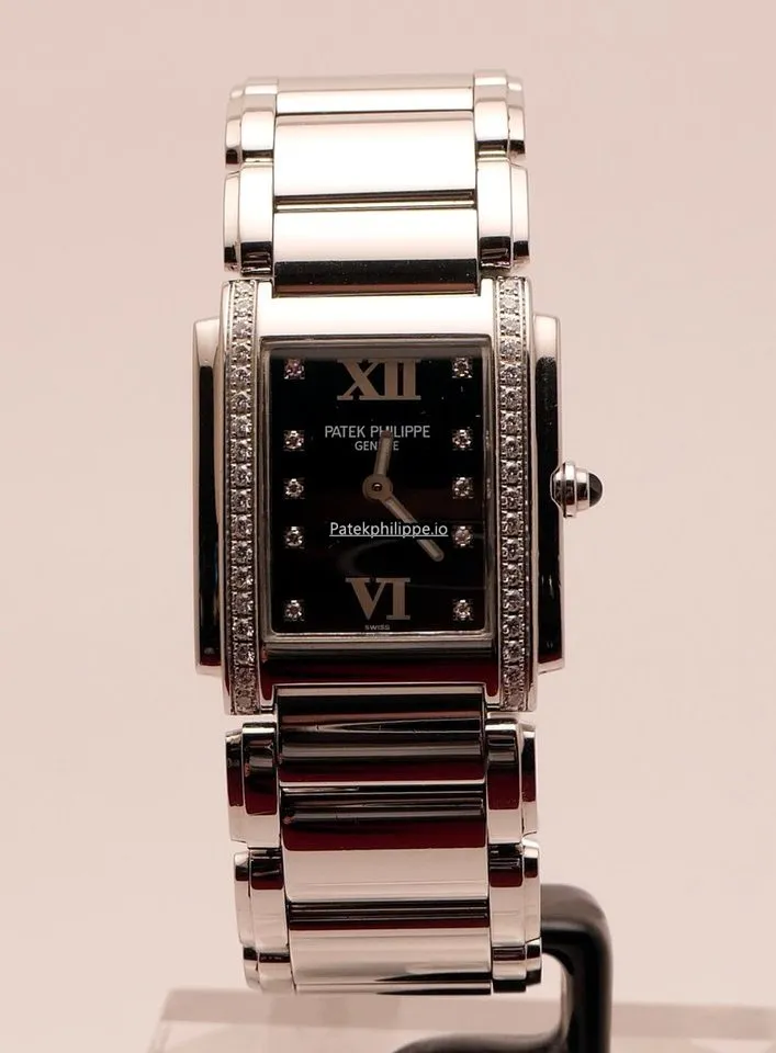 Patek Philippe Twenty-4 4910/10a-001 25x30MM Steel Case Quartz
