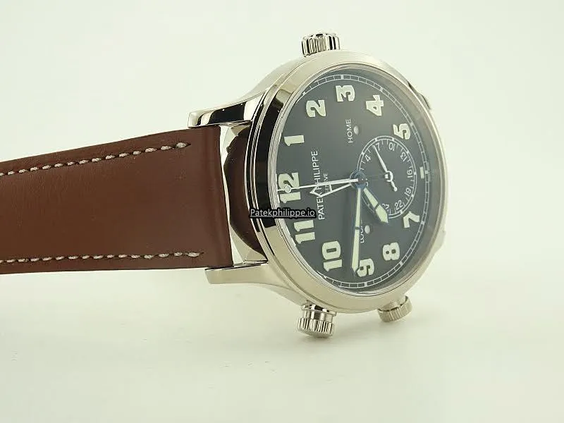 Alternative view of Patek Philippe Travel Time 5524g-001 42MM White Gold Case Automatic